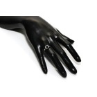 1.01 Cts. 14K White Gold Black Diamond Ring